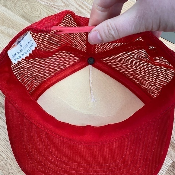 Vintage Troy-Bilt Trucker Hat Snap Back Men’s Red - Picture 6 of 7